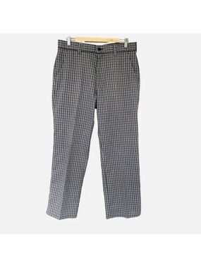 Travis Mathew Golf Pants Size 34x29 Gray Plaid